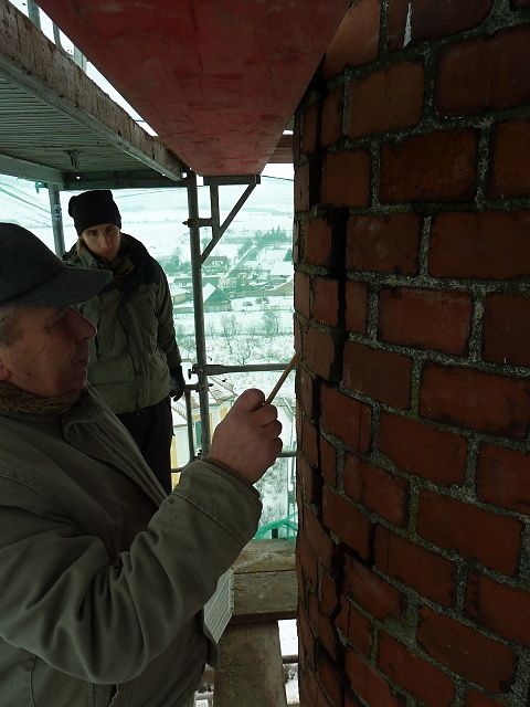 Oprava komínu v Dolní Lukavici